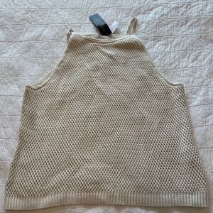 NWT Banana Republic Cotton Crochet Tank Top